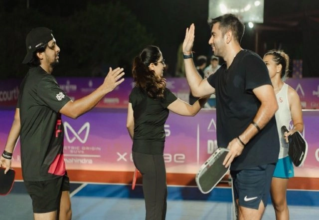 Business News | Courtly & Ardee Racquet Club Hosts Landmark Pickleball Sundowner in Delhi, Supported by Omaxe Group