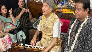 Entertainment News | Anup Jalota Celebrates 72nd Birthday with Friends, Members of Music Industry