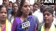 India News | 72-hour Hunger Strike for BC Bill from August 4 to 7 at Indira Park: Kalvakuntla Kavitha