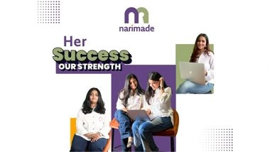 Business News | NariMade Launches: A Global Stage for Women Artisans and Handmade Elegance Empowering Creativity, One Handmade Story at a Time