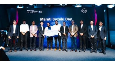 Business News | Eternal Robotics Wins Maruti Suzuki Innovation Challenge at T-Hub for Advanced Robotics Solution