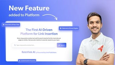 Business News | ReleVink AI: Smartest Link Insertion Tool by Link Publishers