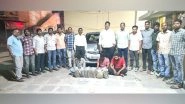 India News | Telangana: Excise Police Arrest Three with 8 Kg Ganja in Rangareddy District