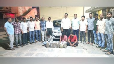 India News | Telangana: Excise Police Arrest Three with 8 Kg Ganja in Rangareddy District