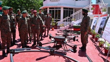 India News | COAS Gen Dwivedi Visits Manipur to Review Security Situation, Operational Preparedness