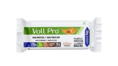 Business News | Voll Pro Protein Bar: On Top of the Power-Game, Balanced and Enriched