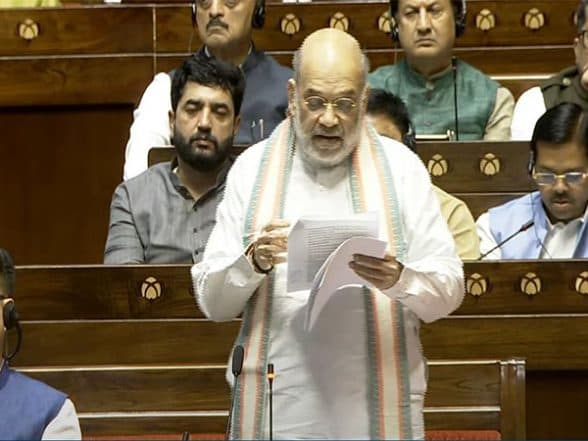 India News | Congress' Priority Not National Security but Vote Banks, Appeasement Politics: Amit Shah in RS