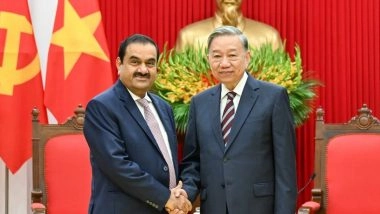 Business News | Gautam Adani Meets Gen Secy of Communist Party of Vietnam
