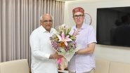 India News | J-K CM Abdullah Pays Courtesy Visit to Gujarat CM Bhupendra Patel in Gandhinagar