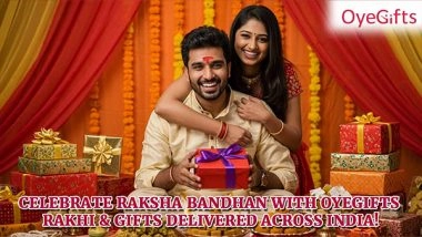 Business News | OyeGifts Celebrates the Bond of Love with Exclusive Rakhi & Gift Collection 2025 - Delivering Across India!