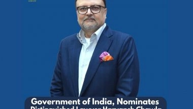 Business News | Distinguished Lawyer Harvansh Chawla Nominated to Academic Board of Institute of Company Secretaries of India (ICSI)