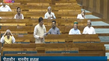 Business News | Government Examining Impact of US Tariff, Will Take Necessary Steps to Safeguard National Interest: Piyush Goyal Tells Parliament