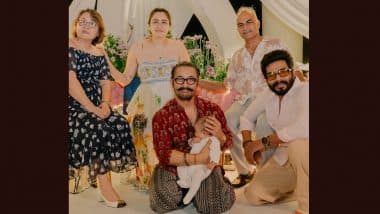 Aamir Khan Blesses Vishnu Vishal and Jwala Gutta’s Daughter, Names Her Mira; Actor Flies to Hyderabad for Special Ceremony (View Post)