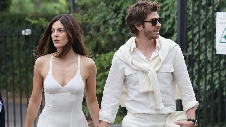 Andrew Garfield and Girlfriend Monica Barbaro Make It Wimbledon Official, Share Laughs and Sweet Kisses (See Post)
