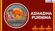 Ashadha Purnima 2025 Wishes and Images: Celebrate Guru Purnima With These WhatsApp Status Messages, Greetings, Quotes and HD Wallpapers on the Full Moon Day
