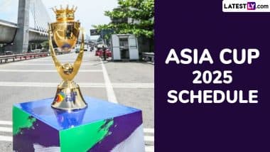 Asia Cup 2025: Schedule, Venue, Squads, Live Streaming, Telecast Details and All You Need to Know About 17th Edition of Continental Competition