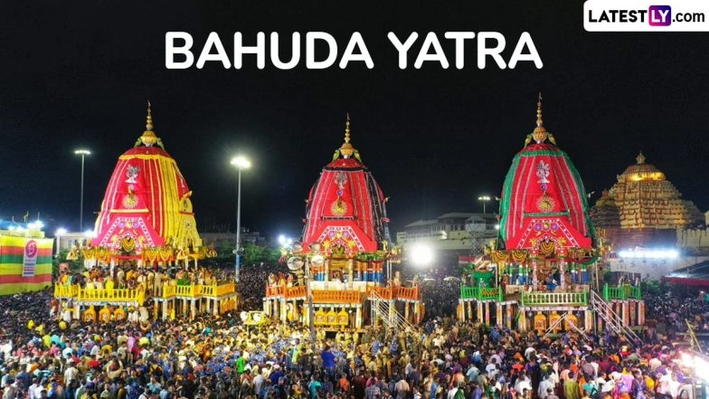 Bahuda Yatra 2025 Date and Time in Odisha: How Is Bahuda Yatra Different From Rath Yatra? Know History, Significance and Celebrations Related to Return Car Festival