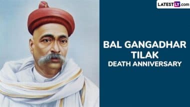 Bal Gangadhar Tilak Death Anniversary 2025 Date and Significance: Here’s What You Should Know About the Day That Honours the Legacy of Lokmanya Tilak on His Punyatithi