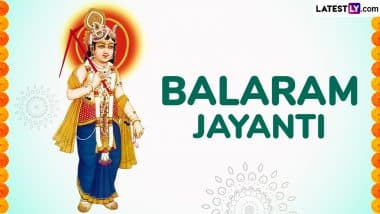 Balaram Jayanti 2025 Wishes: Share Messages, Greetings, Images, Quotes and HD Wallpapers To Honour Lord Balarama's Birth Anniversary