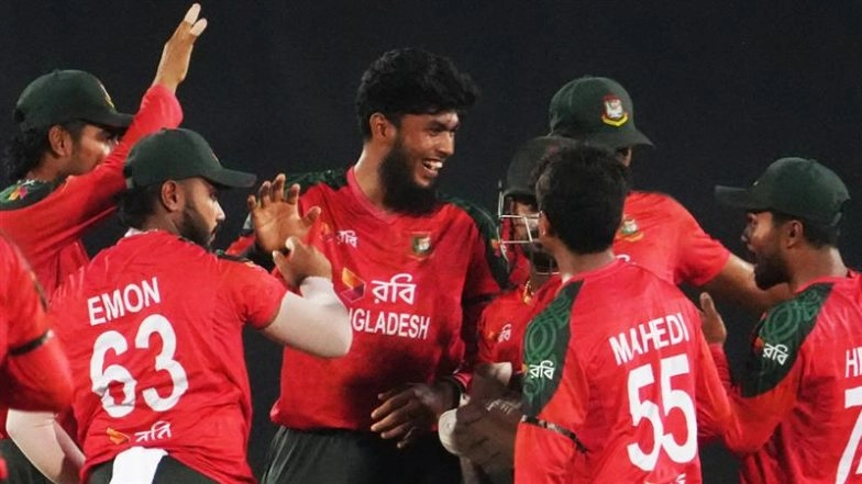 Bangladesh Beat Pakistan By 8 Runs in 2nd T20I 2025; Faheem Ashraf's Fighting Knock in Vain As Jaker Ali, Shoriful Islam Help Hosts Secure Series Victory