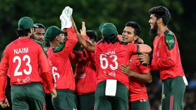 Bangladesh Beat Sri Lanka by 83 Runs in SL vs BAN 2nd T20I 2025; Litton Das, Rishad Hossain Shine As Visitors Secure Dominating Win to Level Three-Match Series 1–1