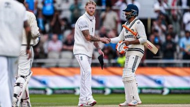 What Is a Handshake in Test Cricket? What Does It Signify? Know All About the Tradition After Controversy in IND vs ENG 4th Test 2025?