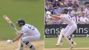 Ben Stokes Writhes in Pain After Suffering Blow to Groin Area by Fiery Delivery From Mohammed Siraj During IND vs ENG 3rd Test 2025 (Watch Video)