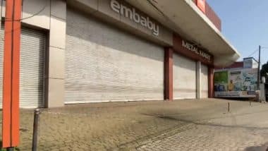 Bharat Bandh Today, July 9, 2025: Public Transport, Shops Shut In Kerala’s Ernakulam; Central Trade Unions Stage Protest (Watch Videos)