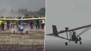 Bihar Youth Builds Aircraft Using Scrap for INR 7000, Seen Flying Single-Seater 'Aircraft'; Video Goes Viral