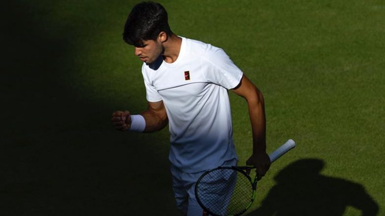 Wimbledon 2025: Carlos Alcaraz Defeats Jan-Lennard Struff 6–1, 3–6, 6–3, 6–4 To Reach Fourth Round, Defending Champion Extends His Winning Streak