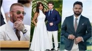 Wimbledon 2025 Celebrities Sightings: Cricketers, Footballers, Hollywood & Bollywood Stars Attend Tennis Grand Slam