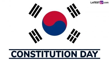 Constitution Day 2025 Date in South Korea: Know History and Significance of Jeheonjeol To Honour the Day When the First South Korean Constitution Was Proclaimed