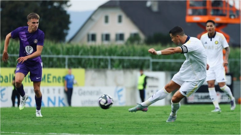 Al-Nassr 2-1 Toulouse, Club Friendly 2025: Cristiano Ronaldo Scores as Knights of Najd Register Second Victory of Pre-Season (Watch Goal Video Highlights)