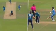 Harleen Deol Run Out Video: Watch Davidson Richards Nail Direct-Hit to Catch Indian Star Short of Her Crease During ENG-W vs IND-W 1st ODI 2025