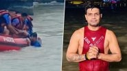 Ex-Indian Kabaddi Captain Deepak Hooda Saved From Drowning As Uttarakhand Police Rescue Him After His Fall Into Ganga River in Haridwar (Watch Video)