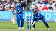 England Women Beats India Women by Eight Wickets in ENG-W IND-W 2nd ODI; Amy Jones and Sophie Ecclestone Shine in Rain-Hit Match at Lord’s