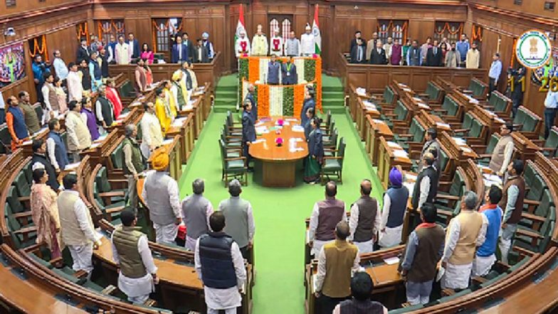 Monsoon Session of Delhi Assembly To Begin From August 4