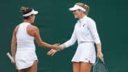 How to Watch Desirae Krawczyk-Olivia Gadecki vs Elise Mertens-Veronika Kudermetova, Wimbledon 2025 Live Streaming Online: Get Live TV Telecast Details of Women's Doubles Semi-Final Grand Slam Match?
