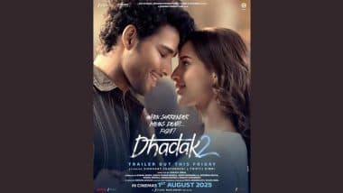 Siddhant Chaturvedi and Triptii Dimri Look Lost in Love in ‘Dhadak 2’ New Poster