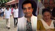 ‘Taarak Mehta’ Producer Asit Modi Attends Dheeraj Kumar’s Funeral; Late Actor’s Wife Breaks Down at Cremation (Watch Video)