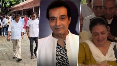 ‘Taarak Mehta’ Producer Asit Modi Attends Dheeraj Kumar’s Funeral; Late Actor’s Wife Breaks Down at Cremation (Watch Video)