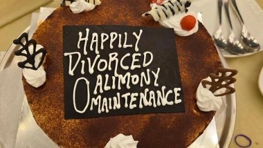 'Happily Divorced, Zero Alimony Zero Maintenance: Reddit User Says His Friend Got Divorced on His Own Terms Without Hiring an Advocate, Threw Grand Party (See Photo)