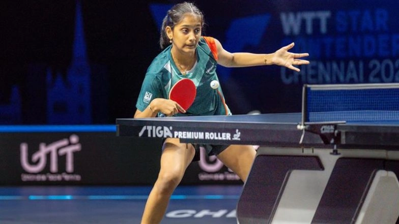 Divyanshi Bhowmick Creates History, Wins U15 Asian Cadet Table Tennis Championship; Indian Youngster Defeats China's Zhu Qihui in Final to Clinch Title