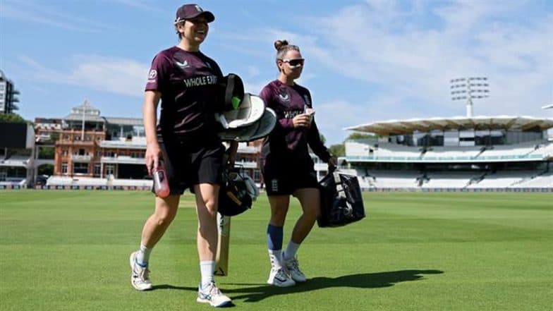 ENG-W vs IND-W 2nd ODI 2025 Toss Report and Playing XI: Nat Sciver-Brunt’s England Opts To Bowl in Rain-Hit Contest at Lord’s