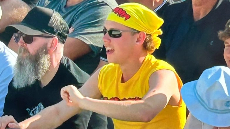 Spectator Dresses Up As Hulk Hogan During IND vs ENG 4th Test 2025 Coincidentally on Same Day of Wrestling Icon’s Death (See Pic and Video)