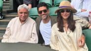 Farhan Akhtar Attends Wimbledon 2025 With Wife Shibani Dandekar and Father Javed Akhtar, Calls It a Special Weekend (View Post)