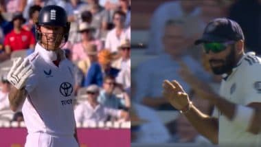 Flying Insects Stop Play in IND vs ENG 3rd Test 2025 at Lord’s Cricket Ground (See Pics)