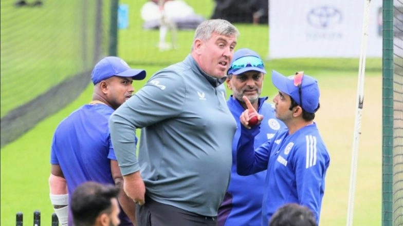 'F*** Off Now' Gautam Gambhir Engages In Heated Argument With Oval Curator Lee Fortis During Practice Ahead of IND vs ENG 5th Test 2025 (Watch Video)