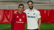 Gautam Gambhir Meets Ruben Amorim! Team India Head Coach and Manchester United Manager Share Frame As Players of Both Team Meet (See Pics)