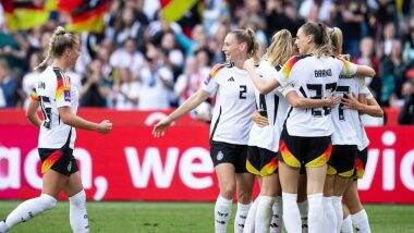 UEFA Women’s Euro 2025 Live Streaming, Germany vs Poland: How To Watch Free Live Telecast of GER-W vs POL-W on TV and Online Stream Details of Football Match in India